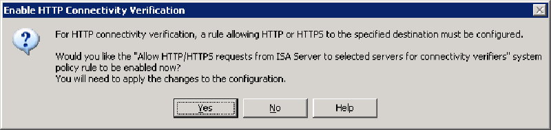 Confirm isa system rule for verification
